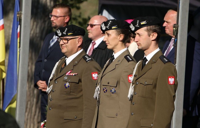 Odsłonięcie pominika gen. Józefa Dwobor Muśnickiego