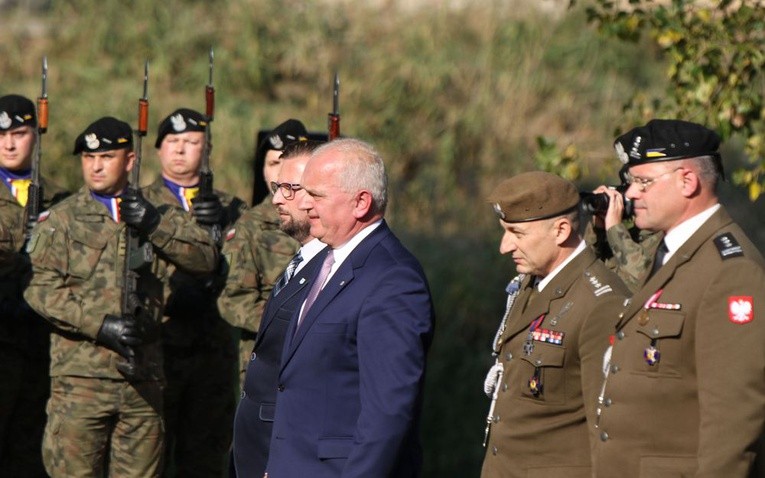 Odsłonięcie pominika gen. Józefa Dwobor Muśnickiego