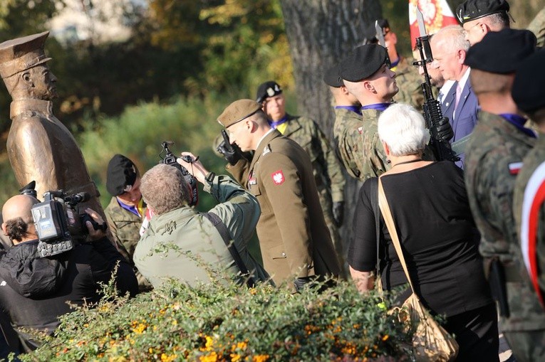 Odsłonięcie pominika gen. Józefa Dwobor Muśnickiego