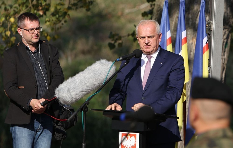 Odsłonięcie pominika gen. Józefa Dwobor Muśnickiego