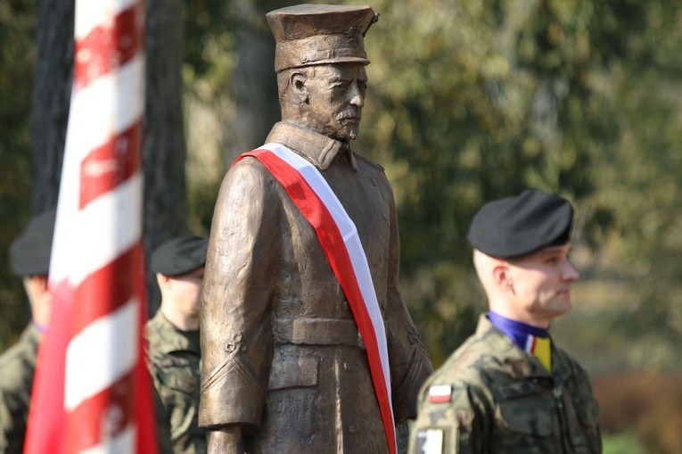 Odsłonięcie pominika gen. Józefa Dwobor Muśnickiego