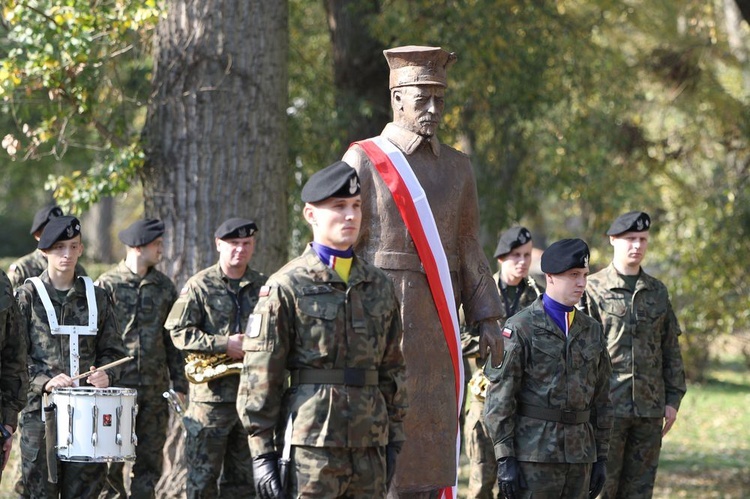 Odsłonięcie pominika gen. Józefa Dwobor Muśnickiego