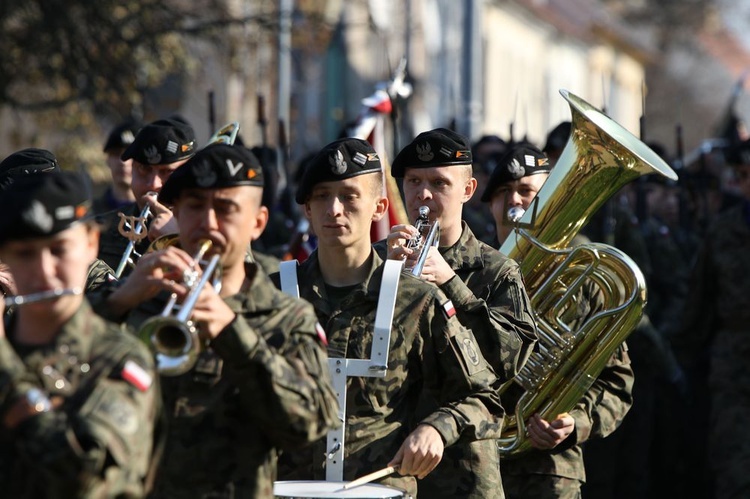 Odsłonięcie pominika gen. Józefa Dwobor Muśnickiego