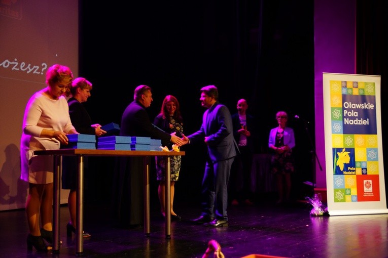 Otwarcie 10. "Pól nadziei" Hospicjum Domowego wrocławskiej Caritas 