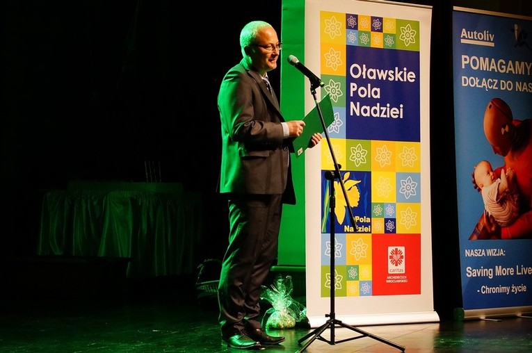 Otwarcie 10. "Pól nadziei" Hospicjum Domowego wrocławskiej Caritas 