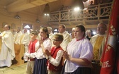 Poświęcenie odbudowanego po pożarze kościoła na Stecówce
