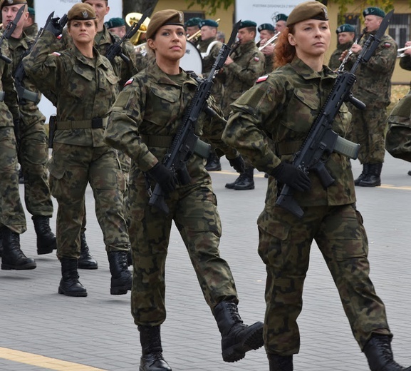 Przysięga wojskowa w Sandomierzu