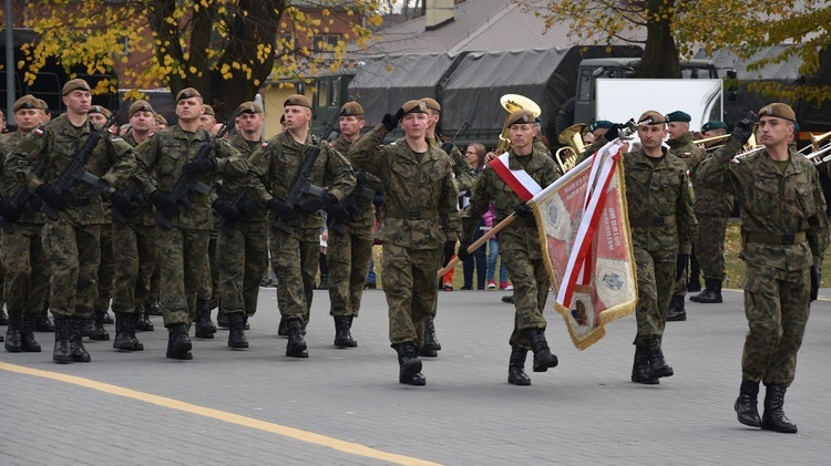 Przysięga wojskowa w Sandomierzu