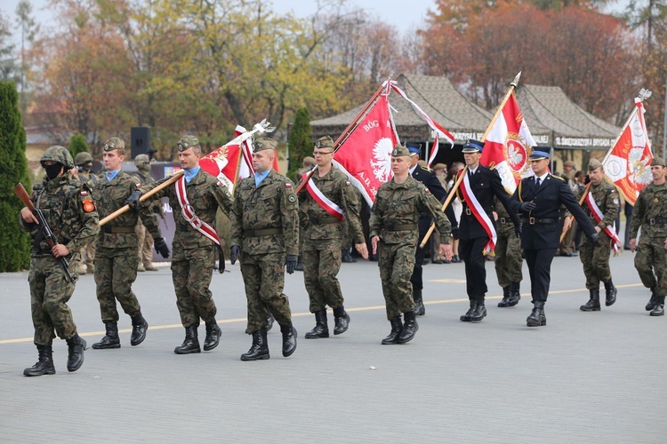 Przysięga wojskowa w Sandomierzu