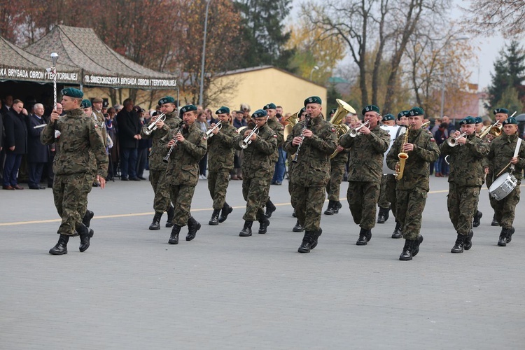 Przysięga wojskowa w Sandomierzu