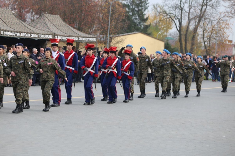 Przysięga wojskowa w Sandomierzu