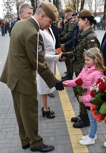 Przysięga wojskowa w Sandomierzu