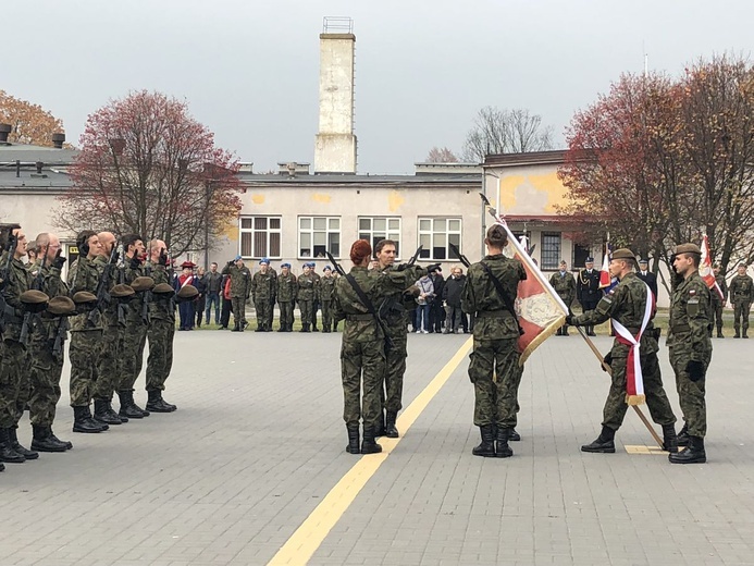 Przysięga wojskowa w Sandomierzu