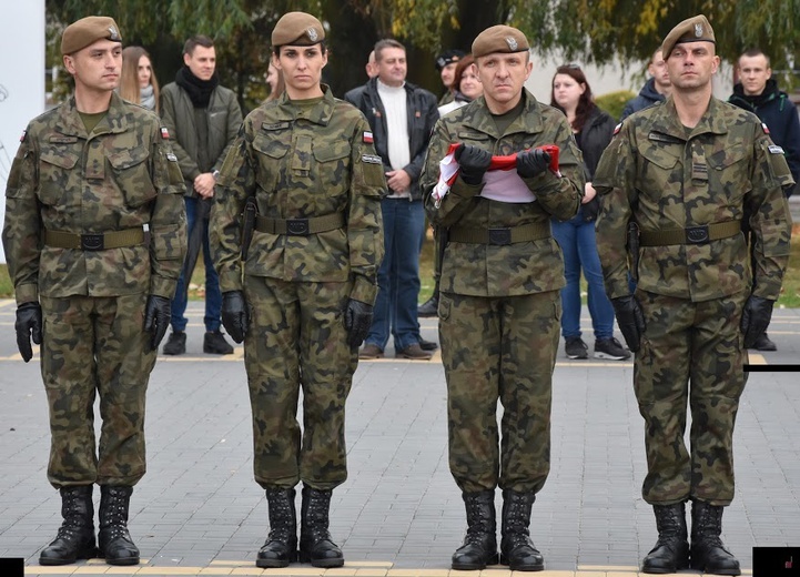 Przysięga wojskowa w Sandomierzu