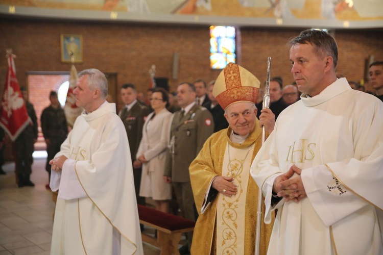 Przysięga wojskowa w Sandomierzu