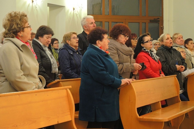 Św. Jan Paweł II w Kaplicy Bożego Miłosierdzia w Aleksandrowicach