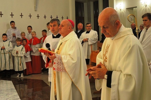 Św. Jan Paweł II w Kaplicy Bożego Miłosierdzia w Aleksandrowicach