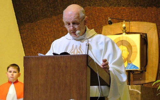 Św. Jan Paweł II w Kaplicy Bożego Miłosierdzia w Aleksandrowicach