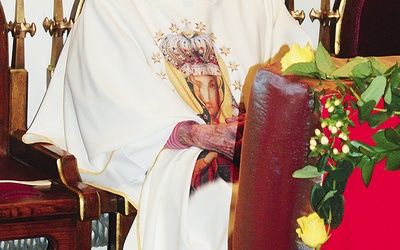 Ojciec Tadeusz Płonka szerzył kult Matki Bożej Uśmiechniętej.