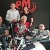 Ekipa Big Heart Bike w radiu eM