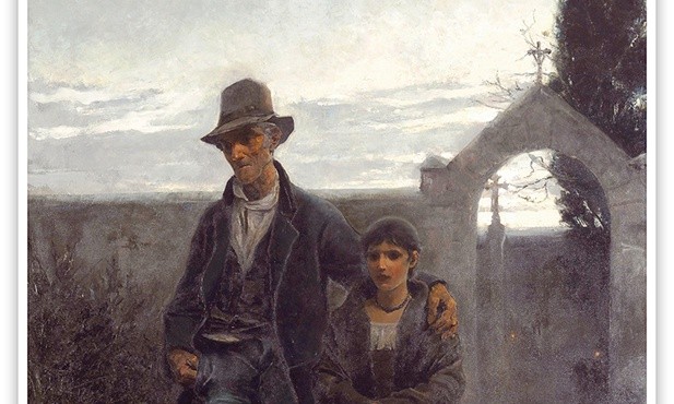 Vicente Poveda y Juan, Zaduszki, olej na płótnie, 1884, Muzeum Prado, Madryt