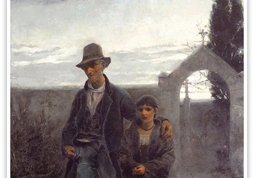 Vicente Poveda y Juan, Zaduszki, olej na płótnie, 1884, Muzeum Prado, Madryt