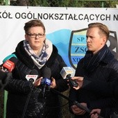 Monika Baran i Przemysław Majewski ze stowarzyszenia Odpowiedzialny Gdańsk 