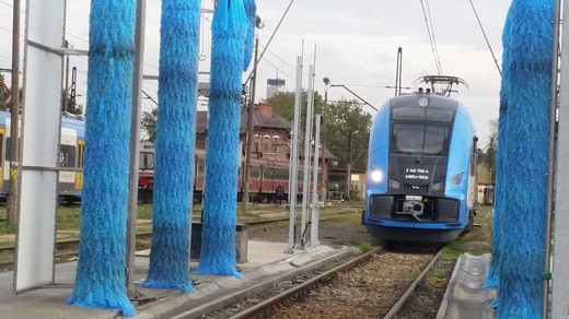 Koleje Śląskie zainwestowały w myjnię 