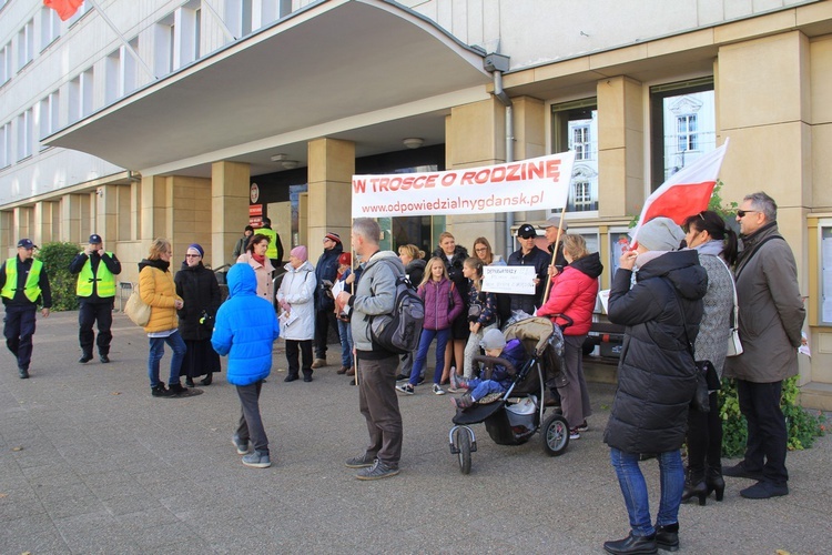 Protest Odpowiedzialnego Gdańska 