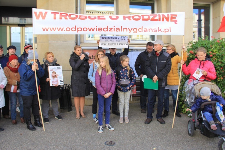 Protest Odpowiedzialnego Gdańska 