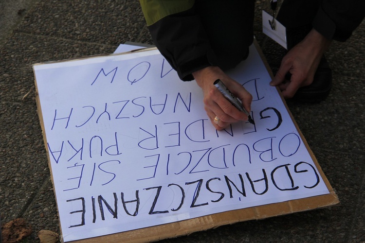 Protest Odpowiedzialnego Gdańska 