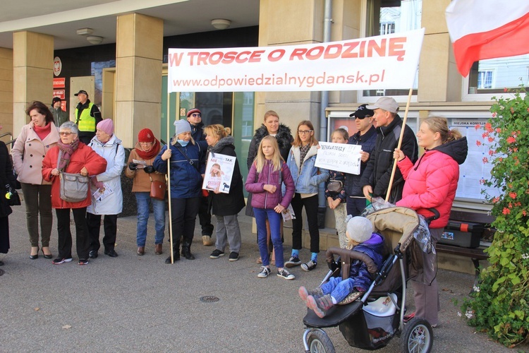 Protest Odpowiedzialnego Gdańska 