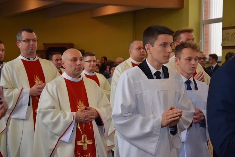 Obłóczyny w Wyższym Seminarium Duchownym w Łowiczu