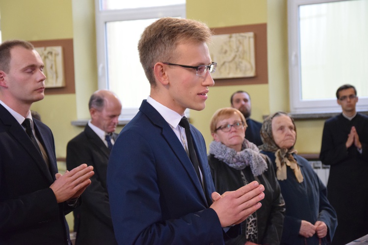 Obłóczyny w Wyższym Seminarium Duchownym w Łowiczu