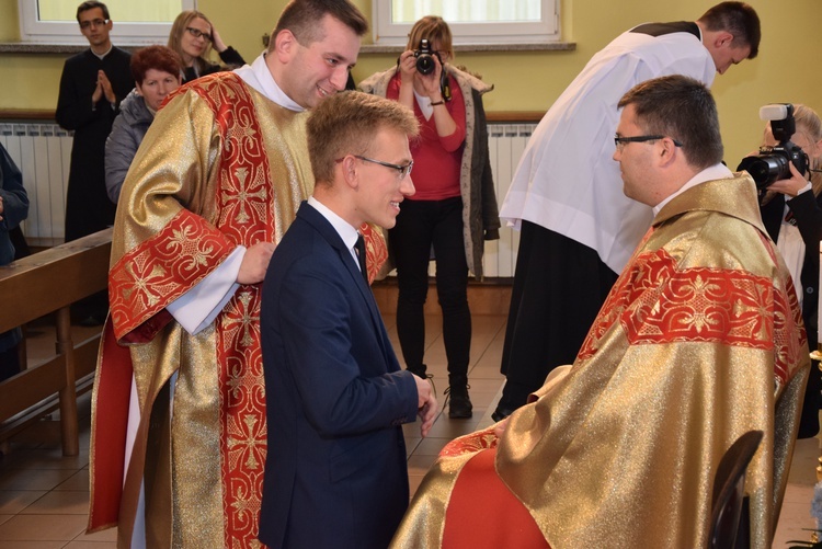 Obłóczyny w Wyższym Seminarium Duchownym w Łowiczu