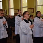 Obłóczyny w Wyższym Seminarium Duchownym w Łowiczu