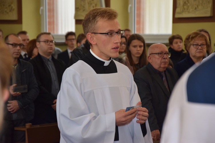 Obłóczyny w Wyższym Seminarium Duchownym w Łowiczu