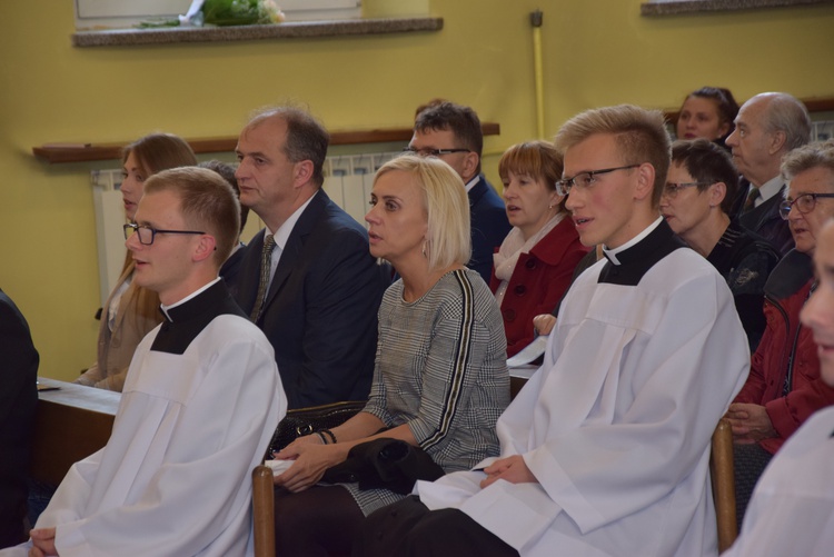 Obłóczyny w Wyższym Seminarium Duchownym w Łowiczu