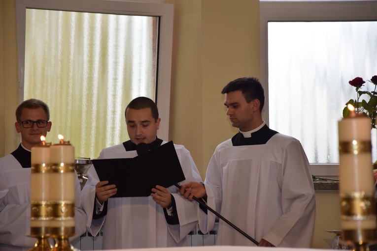 Obłóczyny w Wyższym Seminarium Duchownym w Łowiczu