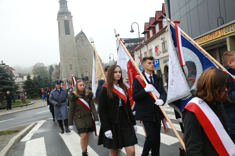 Pomnik Piłsudskiego w Limanowej