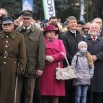 Odsłonięcie pomnika J. Piłsudskiego w Nowym Sączu