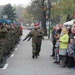 Odsłonięcie pomnika J. Piłsudskiego w Nowym Sączu