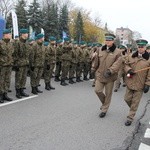 Odsłonięcie pomnika J. Piłsudskiego w Nowym Sączu