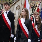 Odsłonięcie pomnika J. Piłsudskiego w Nowym Sączu