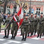 Odsłonięcie pomnika J. Piłsudskiego w Nowym Sączu