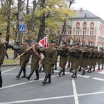 Odsłonięcie pomnika J. Piłsudskiego w Nowym Sączu