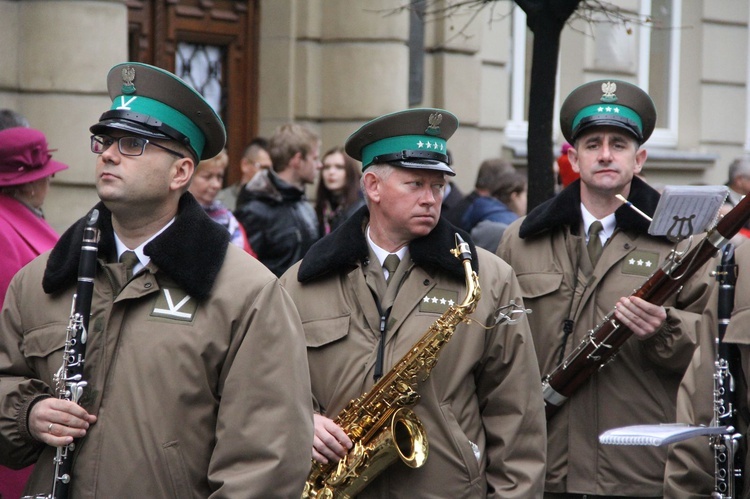 Odsłonięcie pomnika J. Piłsudskiego w Nowym Sączu