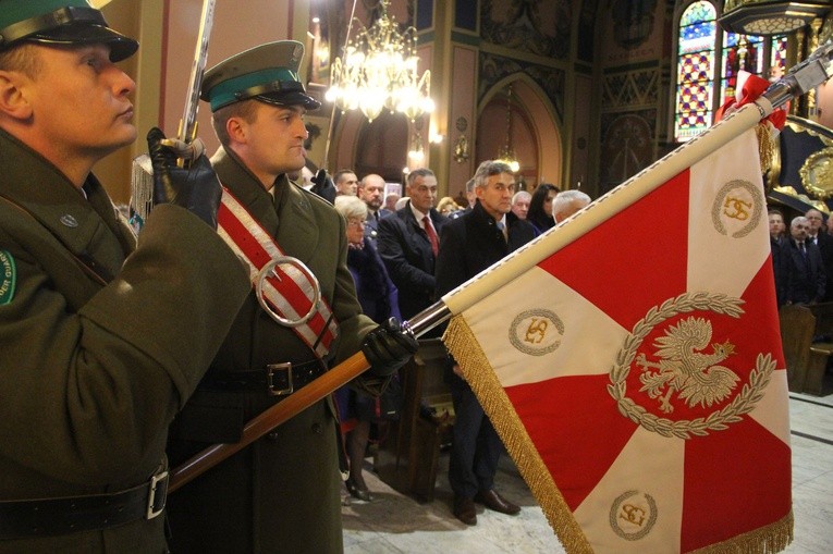 Odsłonięcie pomnika J. Piłsudskiego w Nowym Sączu