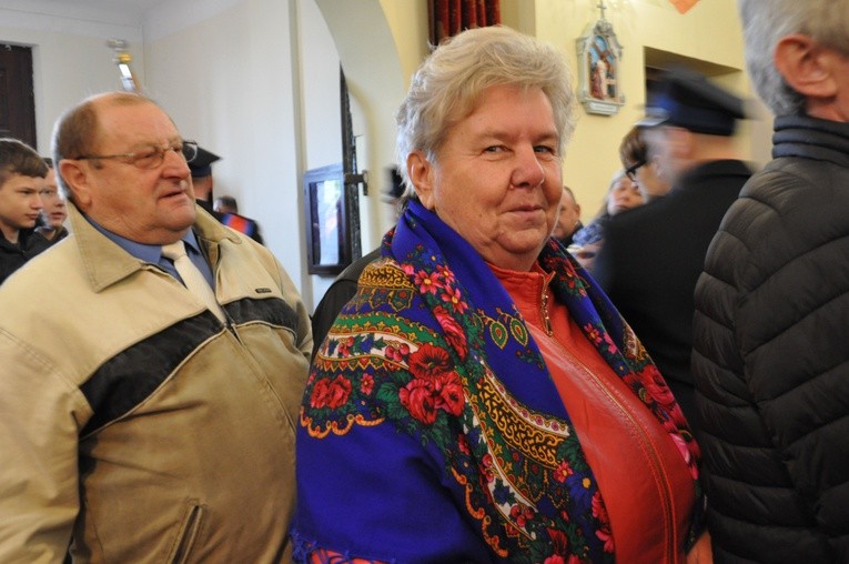 Poświęcenie polichromii w Mokowie