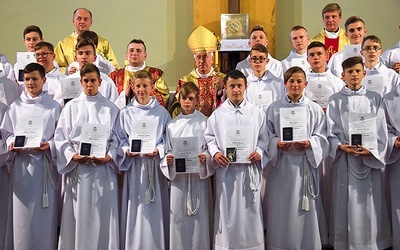 I turze uroczystości przewodniczył  bp Dziuba.